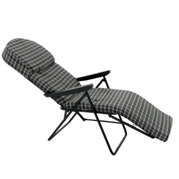 Шезлонг Фрідріх з підставкою для ніг 65x160 см 